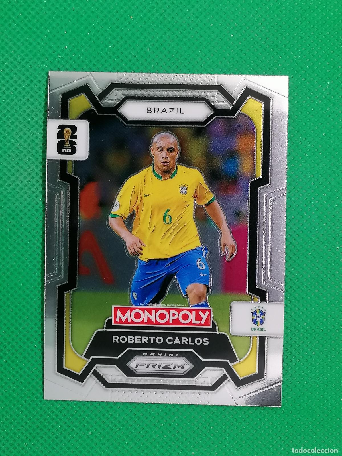 Cromos de f&uacute;tbol: 17 ROBERTO CARLOS BRASIL BASE ⚽ PANINI PRIZM MONOPOLY FIFA WORLD CUP 26 2026 ⚽
