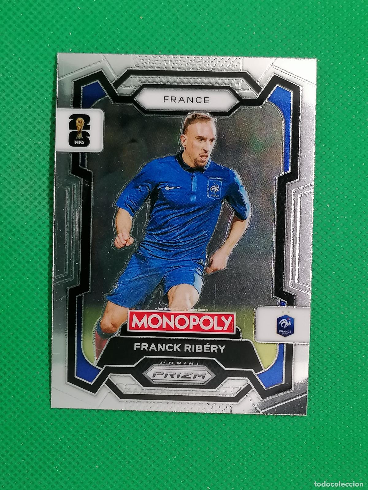 Cromos de f&uacute;tbol: 8 FRANCK RIBERY FRANCIA BASE ⚽ PANINI PRIZM MONOPOLY FIFA WORLD CUP 26 2026 ⚽