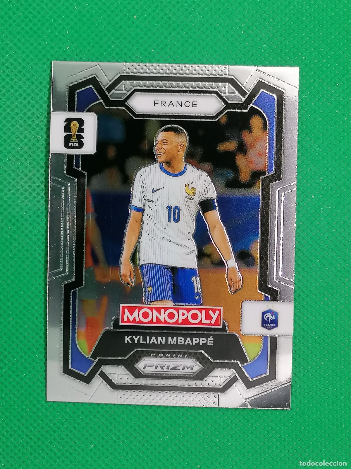 Cromos de f&uacute;tbol: 7 KYLIAN MBAPPE FRANCIA BASE ⚽ PANINI PRIZM MONOPOLY FIFA WORLD CUP 26 2026 ⚽