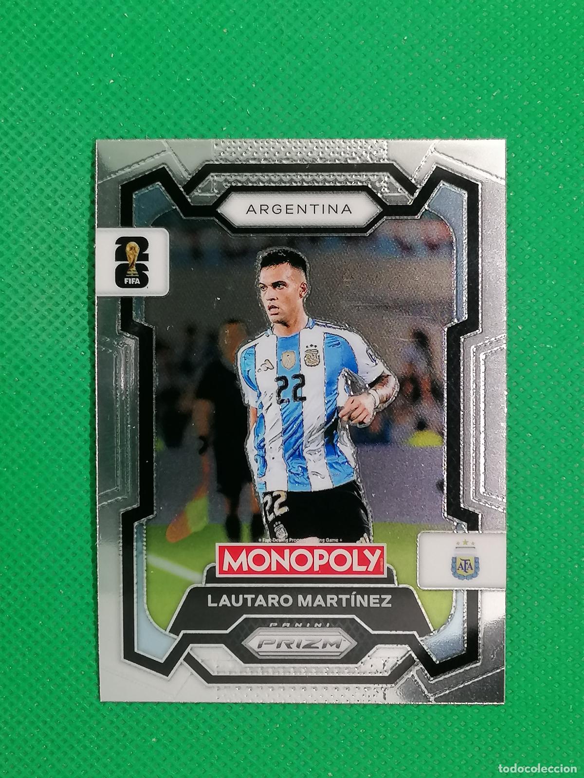 Cromos de f&uacute;tbol: 2 LAUTARO MARTINEZ ARGENTINA BASE ⚽ PANINI PRIZM MONOPOLY FIFA WORLD CUP 26 2026 ⚽