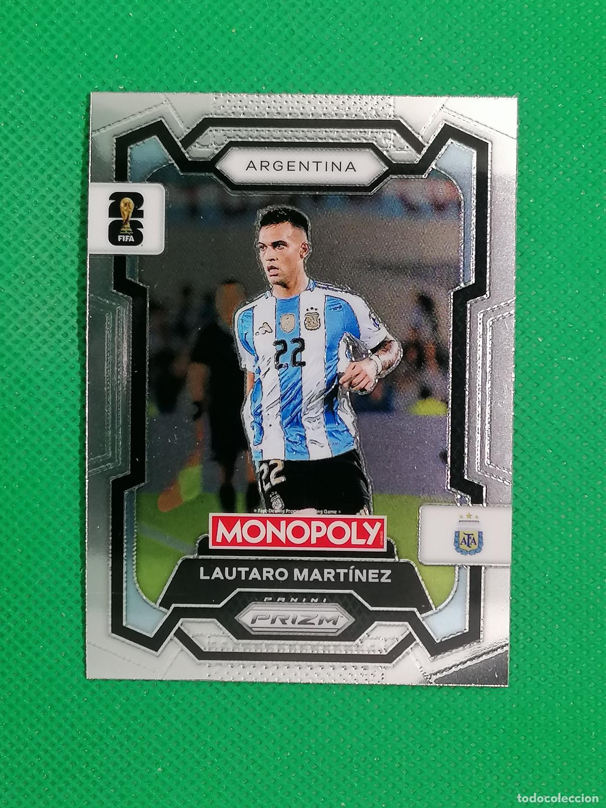Cromos de f&uacute;tbol: 2 LAUTARO MARTINEZ ARGENTINA BASE ⚽ PANINI PRIZM MONOPOLY FIFA WORLD CUP 26 2026 ⚽