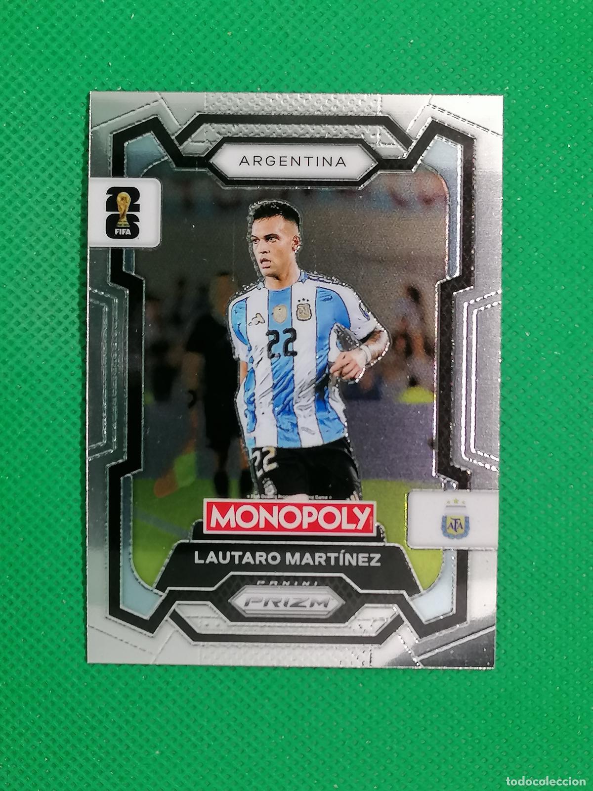 Cromos de f&uacute;tbol: 2 LAUTARO MARTINEZ ARGENTINA BASE ⚽ PANINI PRIZM MONOPOLY FIFA WORLD CUP 26 2026 ⚽