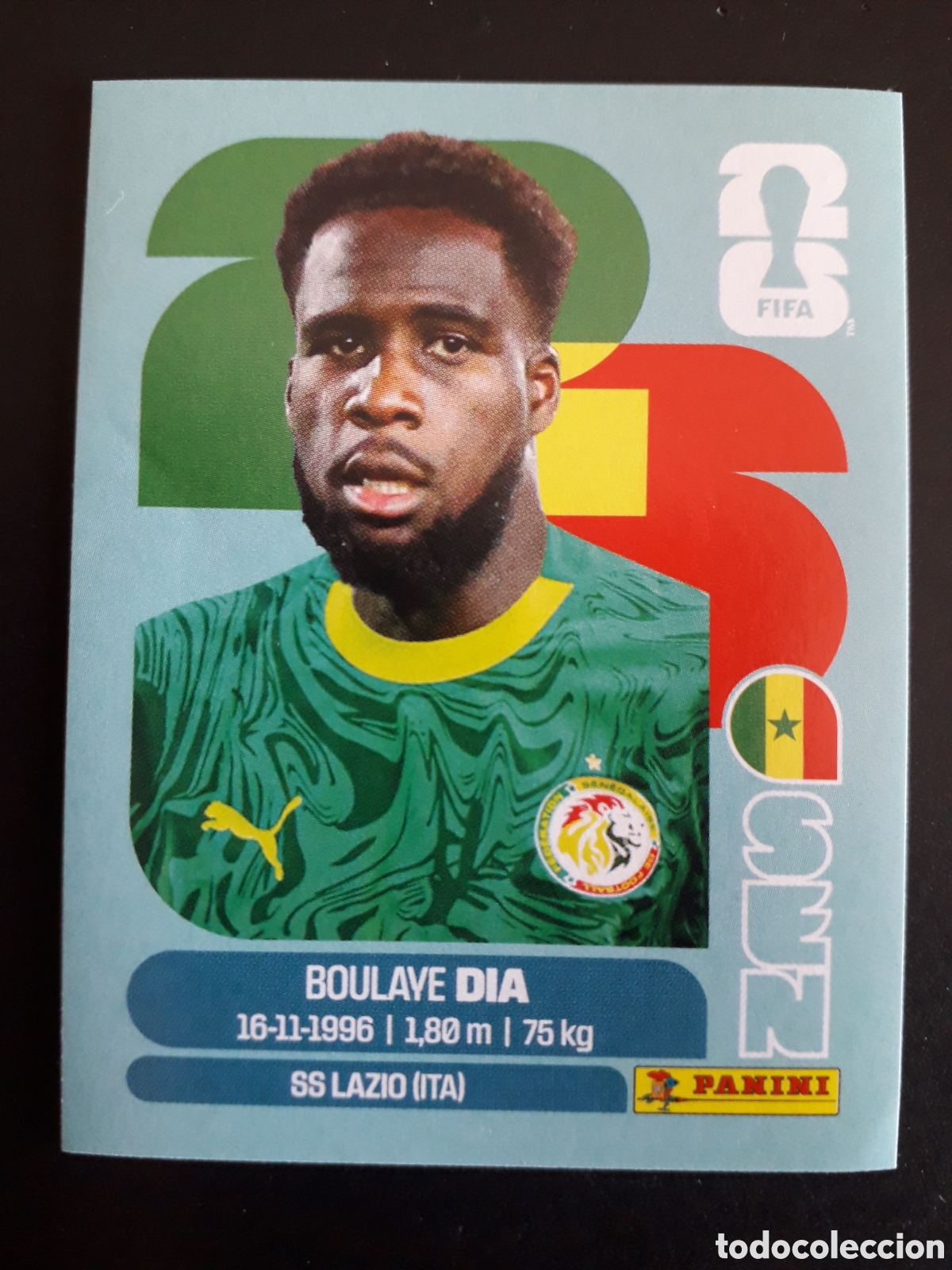 Cromos de f&uacute;tbol: DIA SENEGAL SEN 17 MUNDIAL F&Uacute;TBOL 2026 FIFA WORLD CUP PANINI SIN PEGAR PEDIDO M&Iacute;NIMO 3&euro;