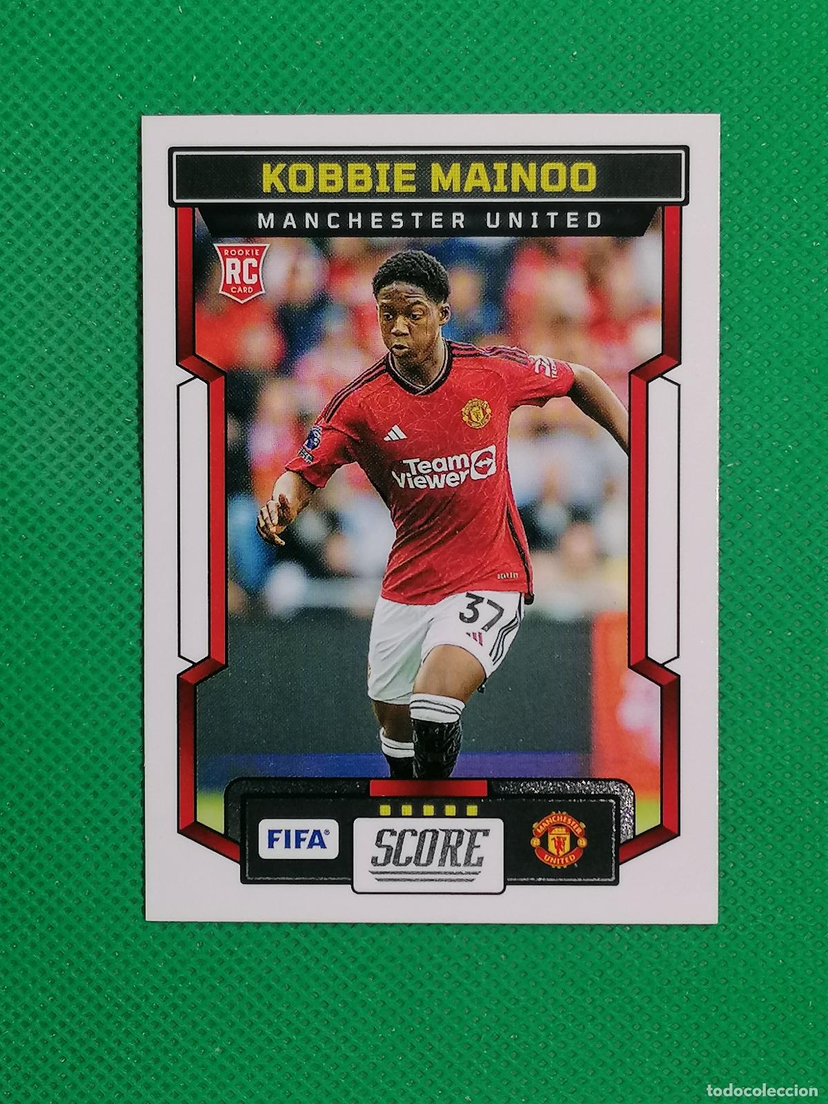 Cromos de f&uacute;tbol: 157 KOBBIE MAINOO MANCHESTER UNITED ROOKIE ⚽ FIFA PANINI AMERICA SCORE FIFA 2023 2024 23 24 ⚽