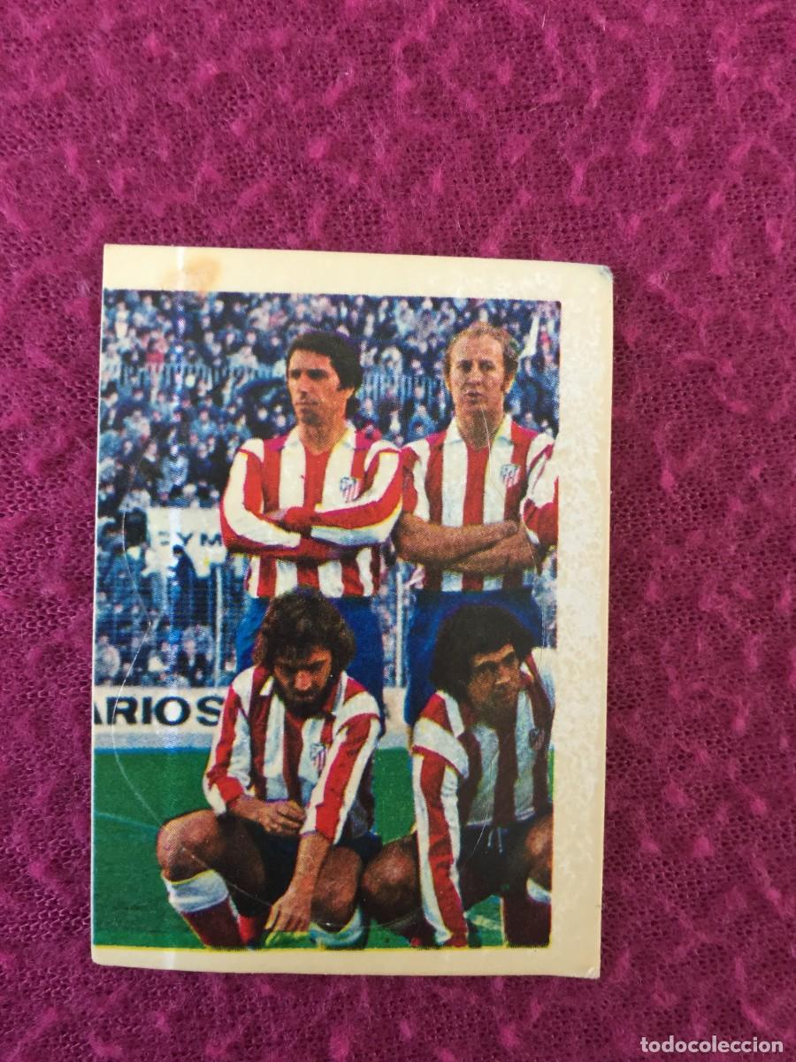 Cromos de f&uacute;tbol: POSTER ADHESIVO LIGA 78 79 CROMO N&ordm; 11 AT MADRID ATLETICO ORIGINAL SIN PEGAR NUNCA