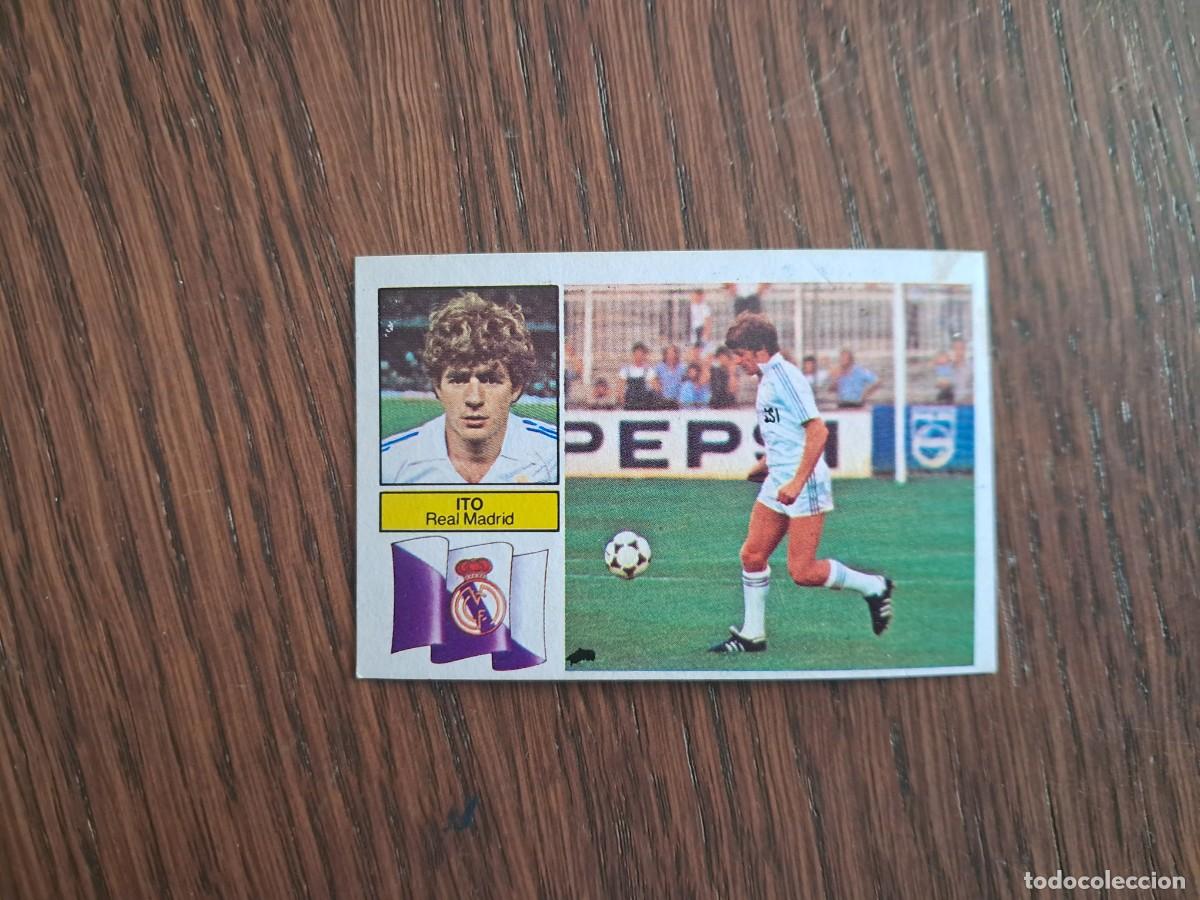 Cromos de Futebol: cromo de futbol, edic. Este, liga 82-83, Ito, Real Madrid. sin pegar
