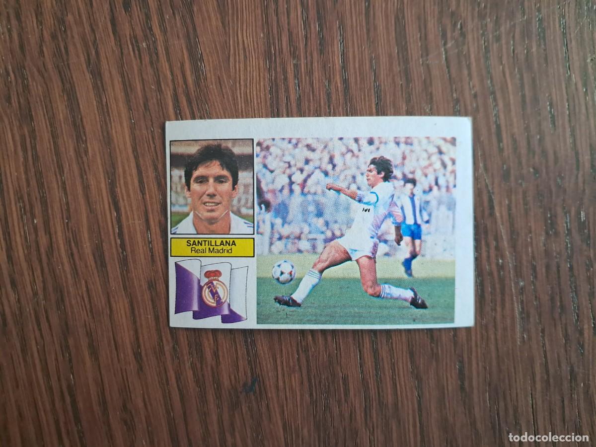 Cromos de Futebol: cromo de futbol, edic. Este, liga 82-83, Santillana, Real Madrid. sin pegar