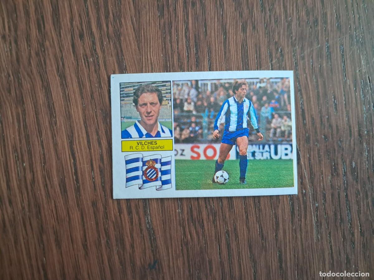 Cromos de Futebol: cromo de futbol, edic. Este, liga 82-83, Vilches, R.C.D. Espa&ntilde;ol. sin pegar