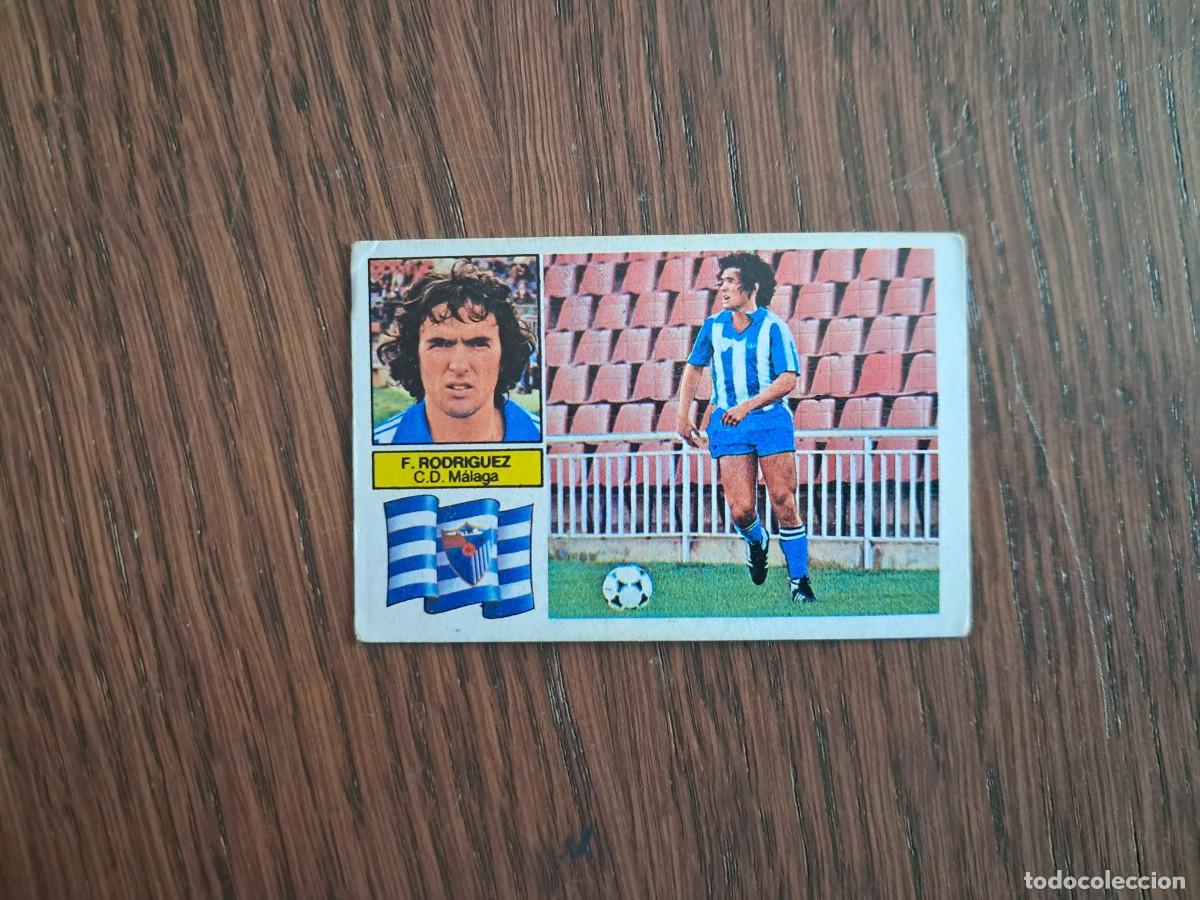 Cromos de Futebol: cromo de futbol, edic. Este, liga 82-83, F. Rodriguez, C.D. M&aacute;laga. sin pegar