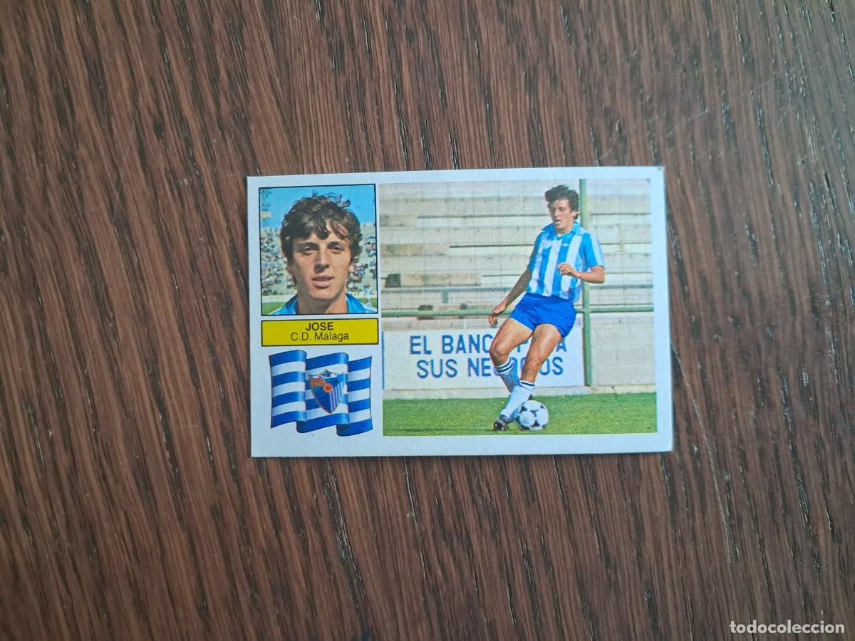 Cromos de Futebol: cromo de futbol, edic. Este, liga 82-83, Jose, C.D. M&aacute;laga. sin pegar