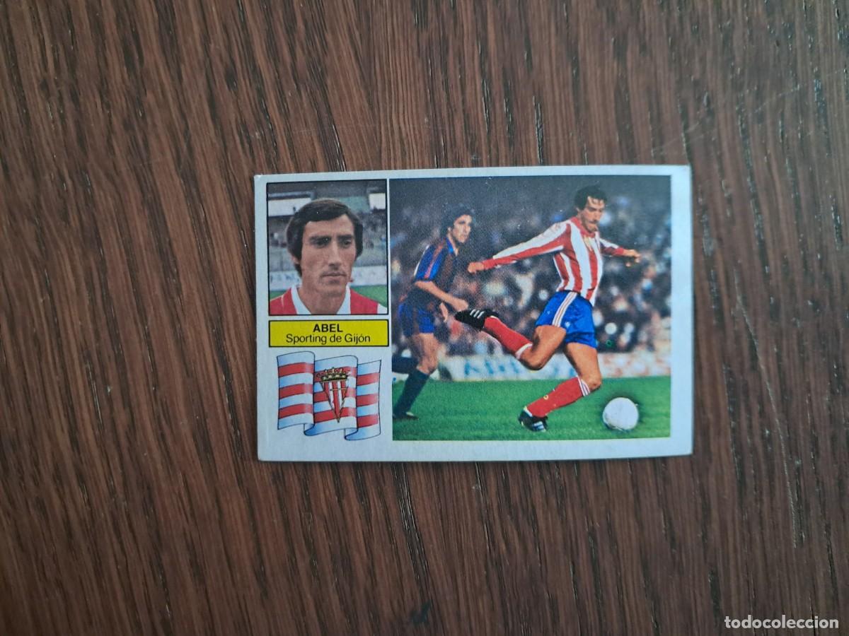Cromos de Futebol: cromo de futbol, edic. Este, liga 82-83, Abel, Sporting de Gij&oacute;n. sin pegar