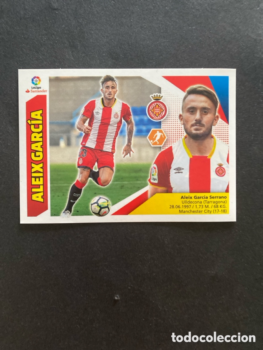 Cromos de f&uacute;tbol: Cromo liga 17/18 Girona FC N*13 B