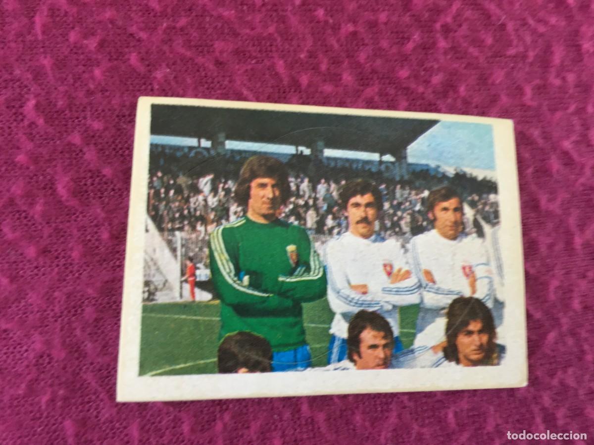 Cromos de f&uacute;tbol: POSTER ADHESIVO LIGA 78 79 CROMO N&ordm; 31 ZARAGOZA ORIGINAL SIN PEGAR NUNCA