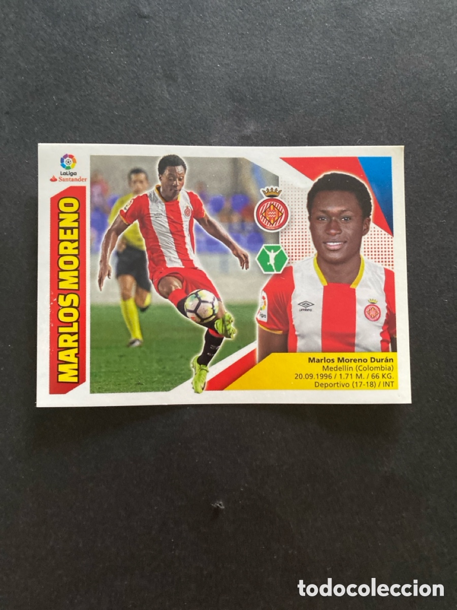 Cromos de f&uacute;tbol: Cromo liga 17/18 Girona FC N* 14