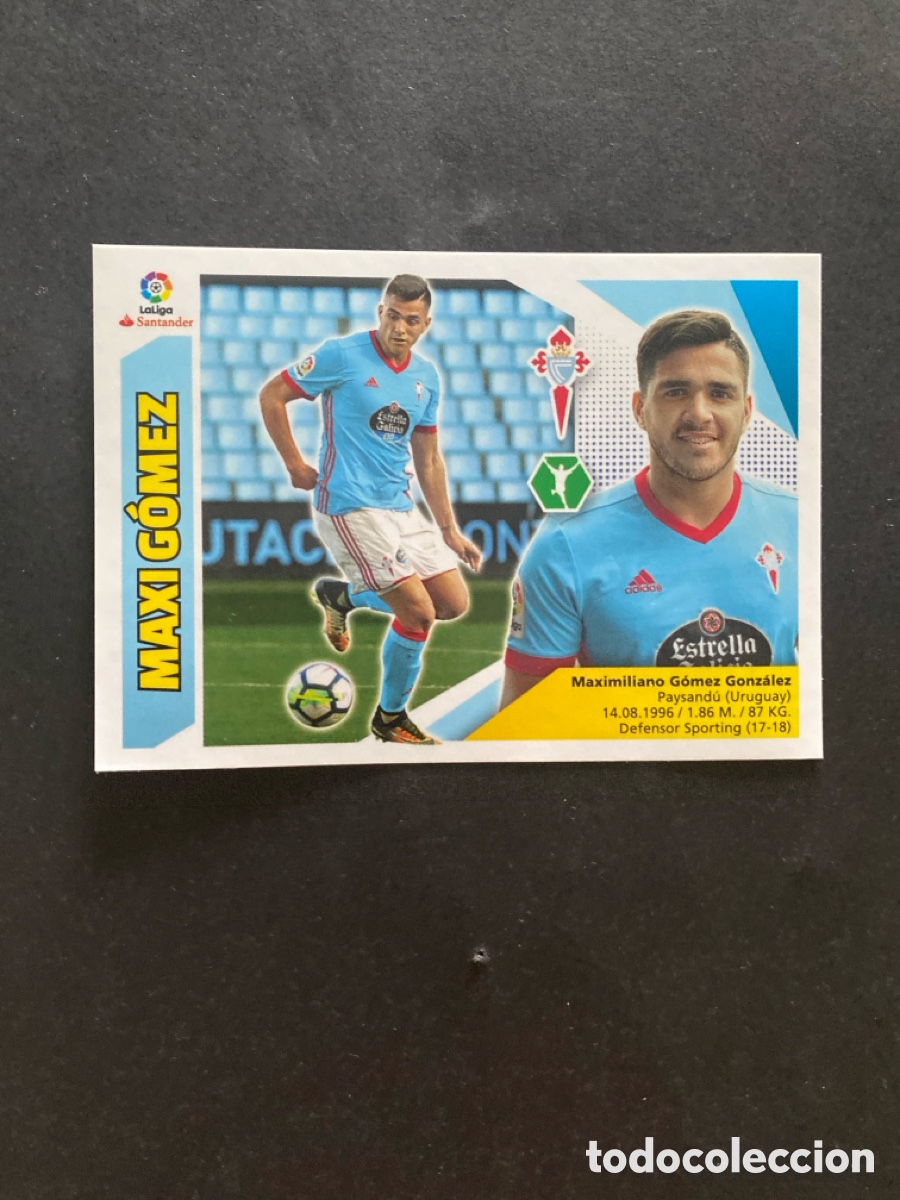 Cromos de f&uacute;tbol: Cromo liga 17/18 RC Celta N*15