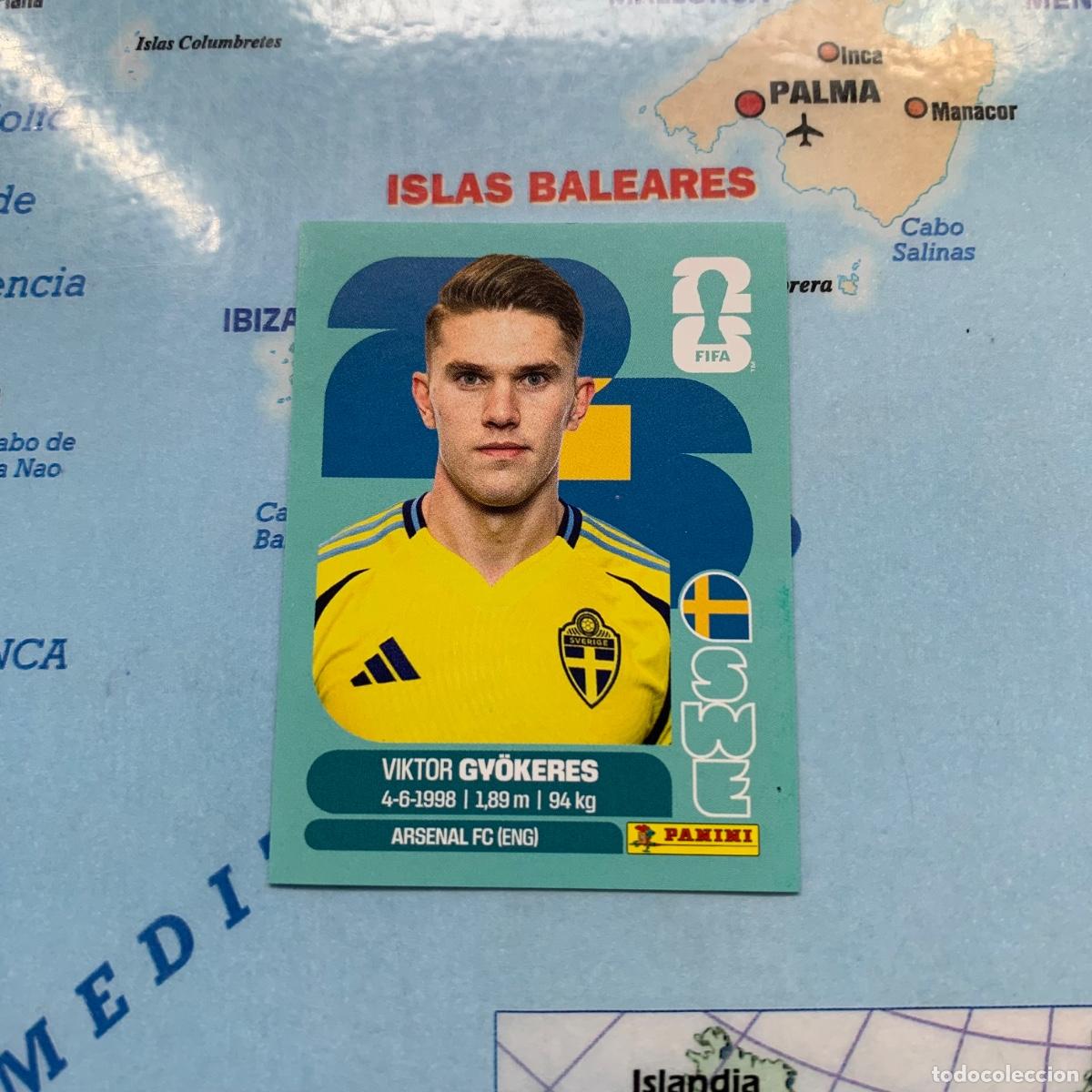 Cromos de Futebol: Suecia n&uacute;mero 20 cromo panini Mundial Fifa World Cup 2026