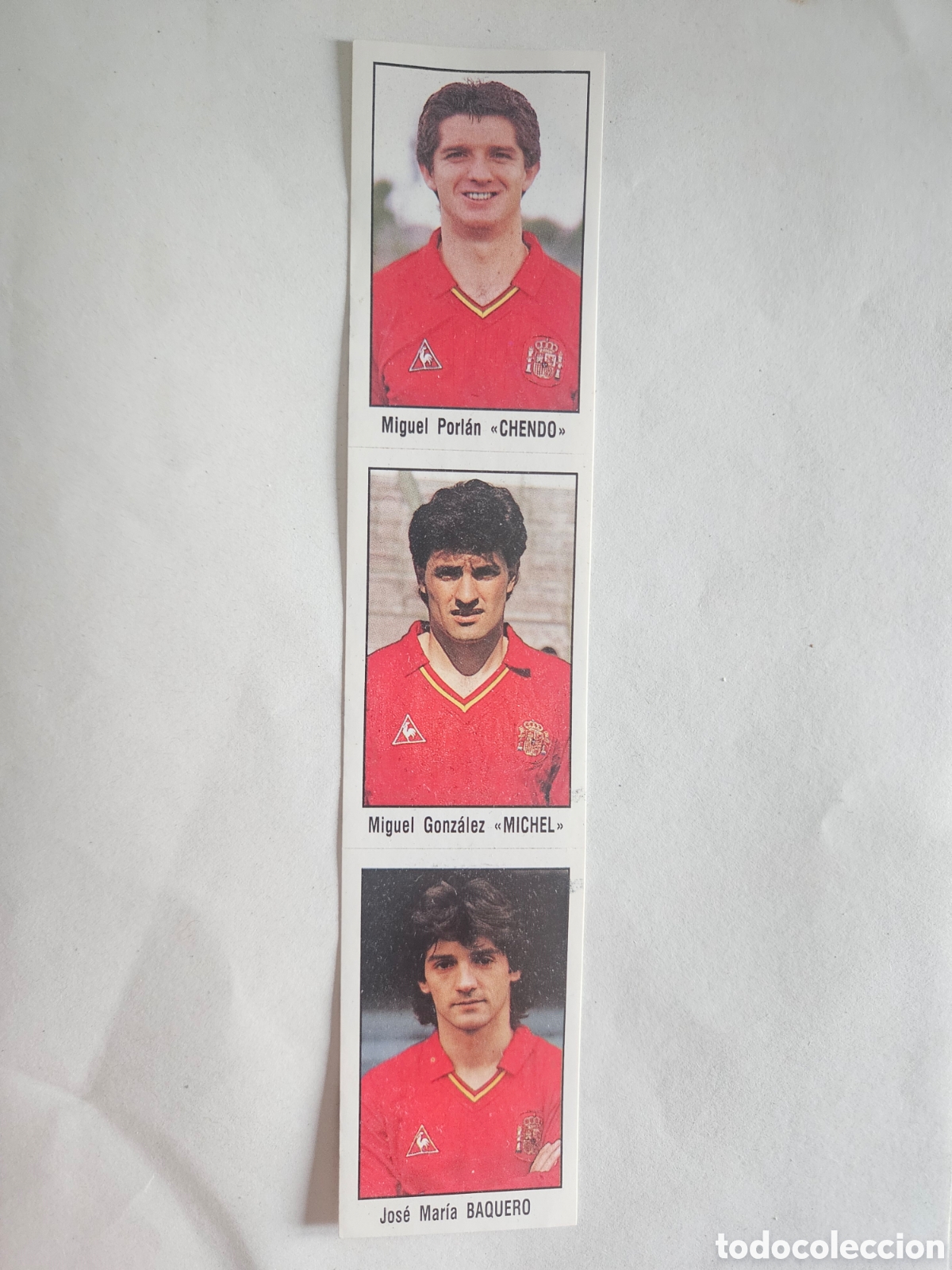 Cromos de f&uacute;tbol: 3 CROMOS DE LA COLECCI&Oacute;N FUTBOL LIGA ESPA&Ntilde;OLA - REVILLA - A.F.E. CHENDO MICHEL BAQUERO