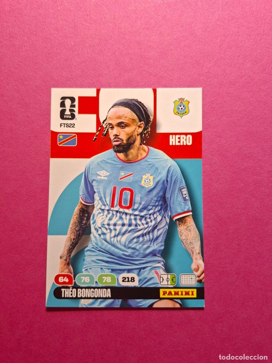 Figurine di Calcio: FTS22 THEO BONGONDA CONGO UPDATE PANINI ADRENALYN FIFA WORLD CUP 26 2026
