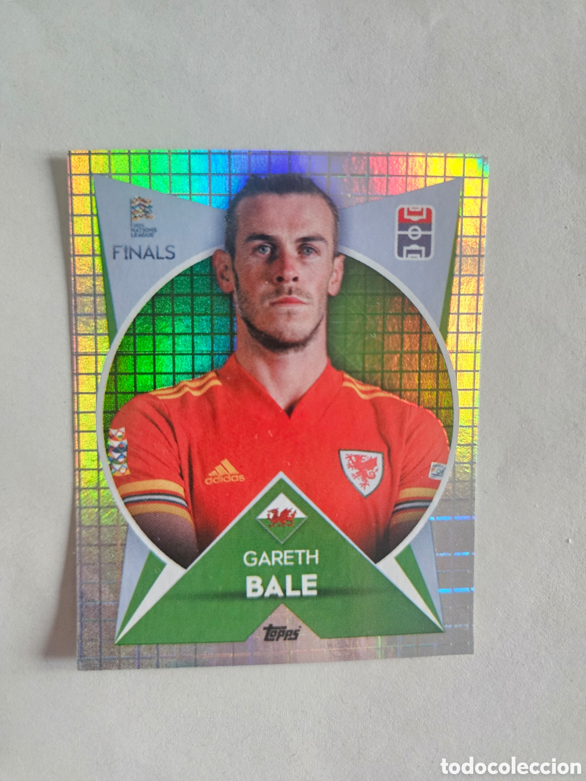 Figurine di Calcio: Cromo N&deg; 83 Gareth Bale Sin Pegar - Road To Uefa Nations League Finals Topps 22-23 - 2022 - 2023