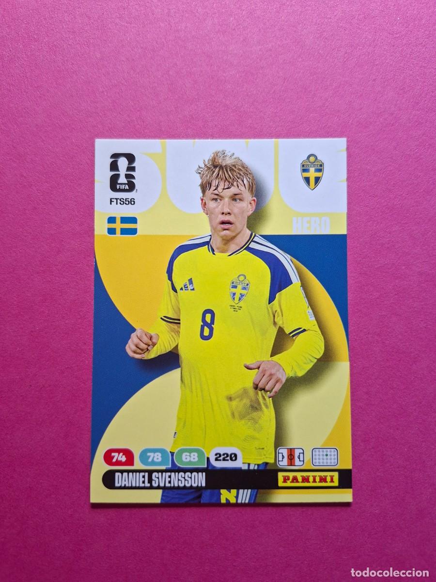 Fu&szlig;ball-Sticker: FTS56 DANIEL SVENSSON SUECIA SWEDEN UPDATE PANINI ADRENALYN FIFA WORLD CUP 26 MUNDIAL 2026