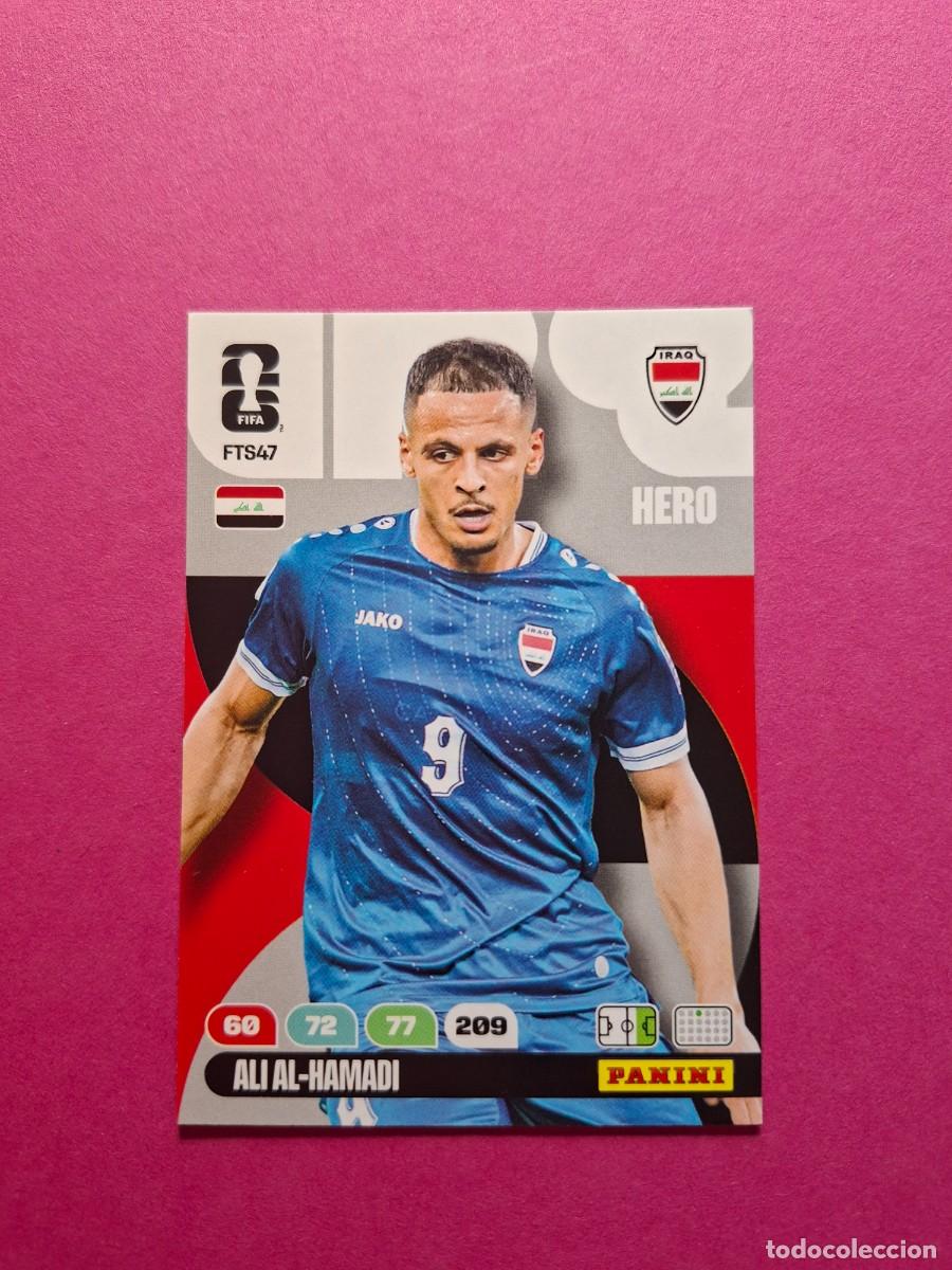 Cromos de f&uacute;tbol: FTS47 ALI AL-HAMADI IRAQ IRAK UPDATE PANINI ADRENALYN FIFA WORLD CUP 26 MUNDIAL 2026