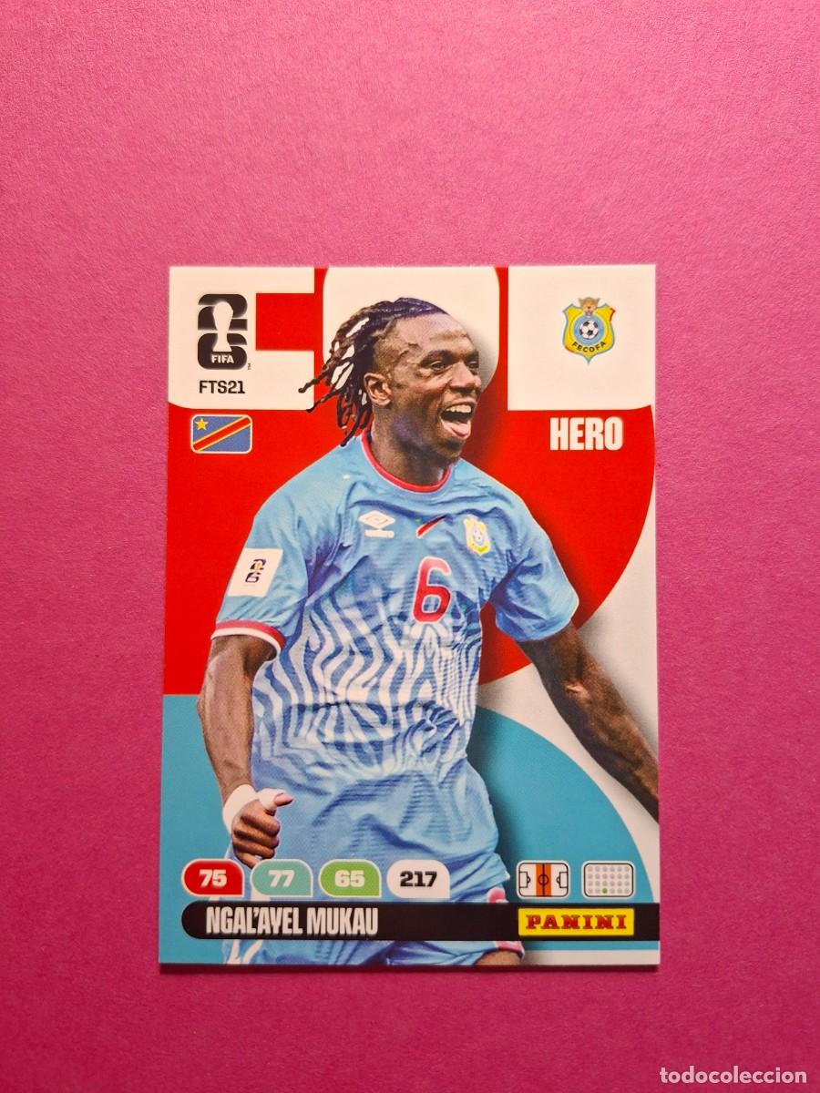 Cromos de f&uacute;tbol: FTS21 NGALAYEL NGAL'AYEL MUKAU CONGO UPDATE PANINI ADRENALYN FIFA WORLD CUP 26 MUNDIAL 2026