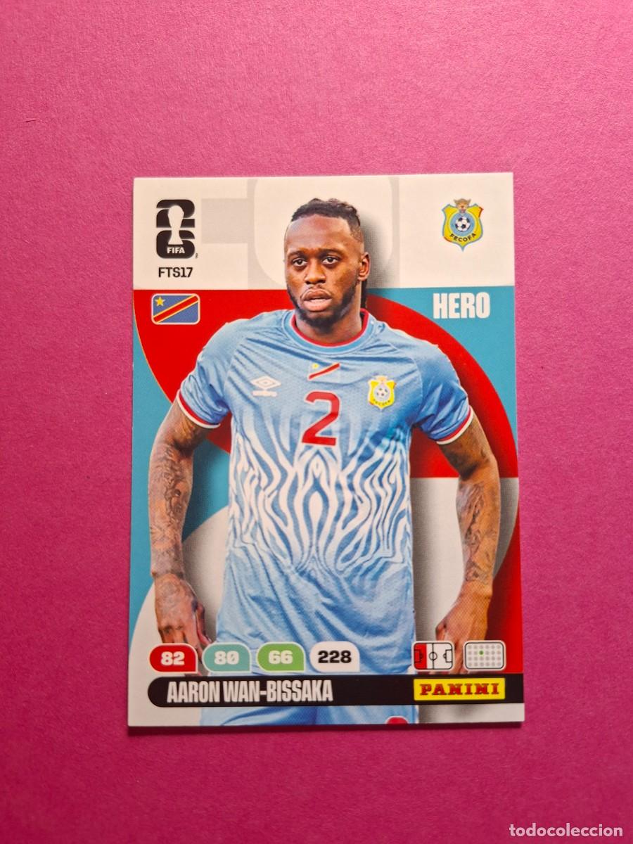 Cromos de f&uacute;tbol: FTS17 AARON WAN-BISSAKA WAN BISSAKA CONGO UPDATE PANINI ADRENALYN FIFA WORLD CUP 26 MUNDIAL 2026