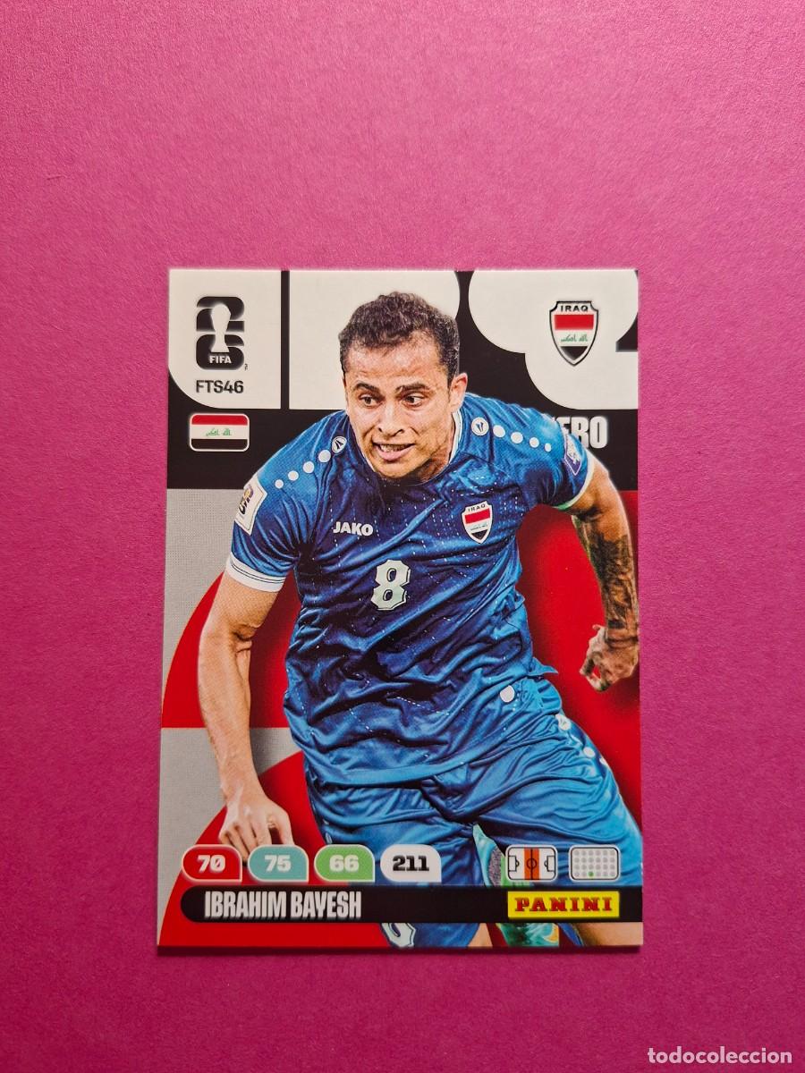 Cromos de f&uacute;tbol: FTS46 IBRAHIM BAYESH IRAQ IRAK UPDATE PANINI ADRENALYN FIFA WORLD CUP 26 MUNDIAL 2026