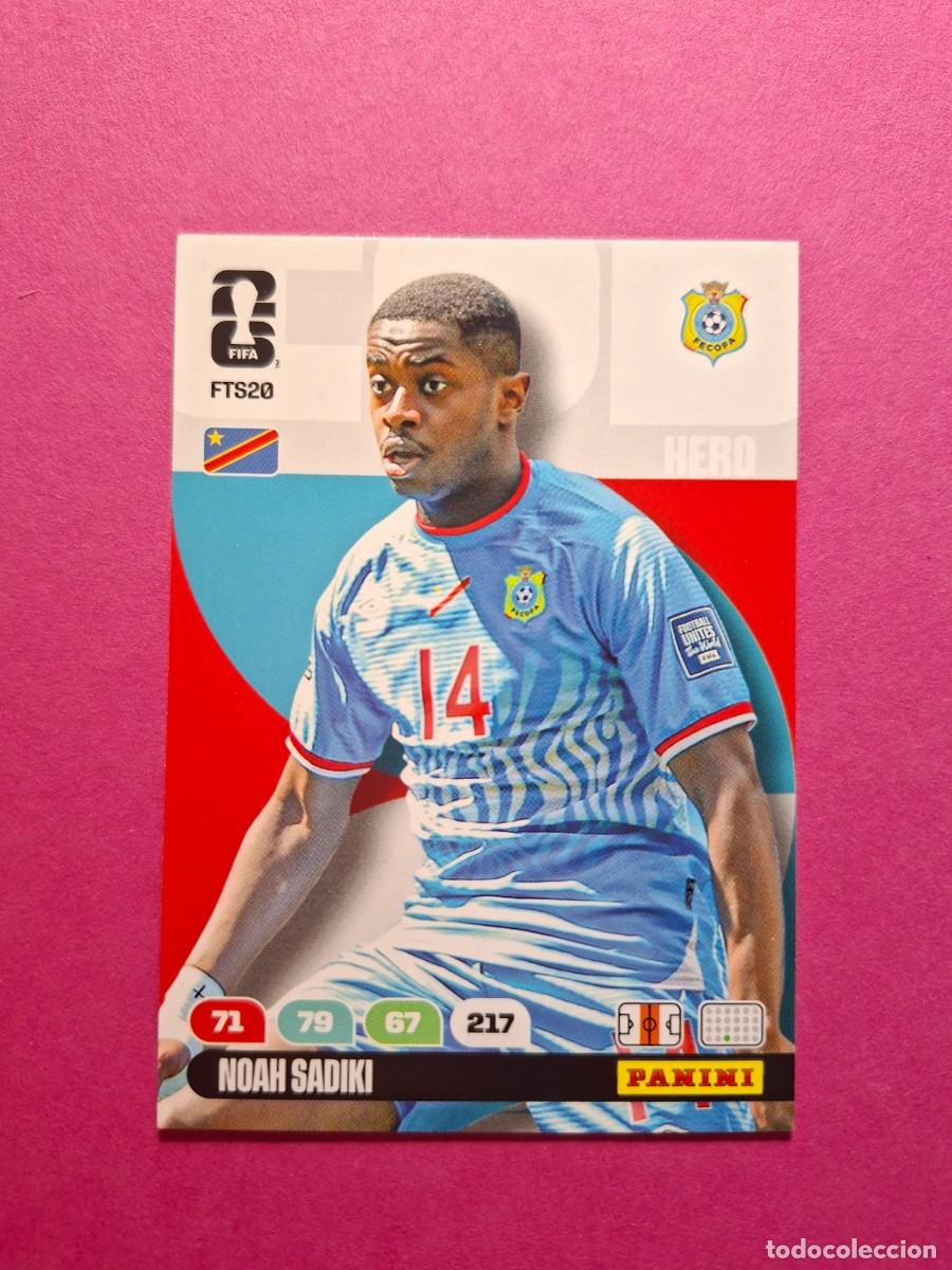 Cromos de f&uacute;tbol: FTS20 MOAH SADIKI CONGO UPDATE PANINI ADRENALYN FIFA WORLD CUP 26 MUNDIAL 2026