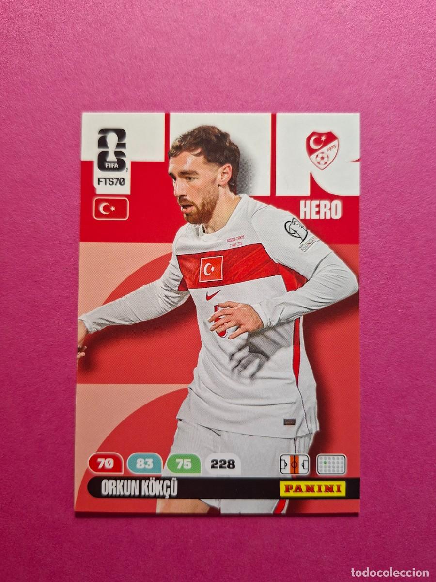 Cromos de f&uacute;tbol: FTS70 ORKUN KOK&Ccedil;U KOKCU TURQUIA UPDATE PANINI ADRENALYN FIFA WORLD CUP 26 MUNDIAL 2026
