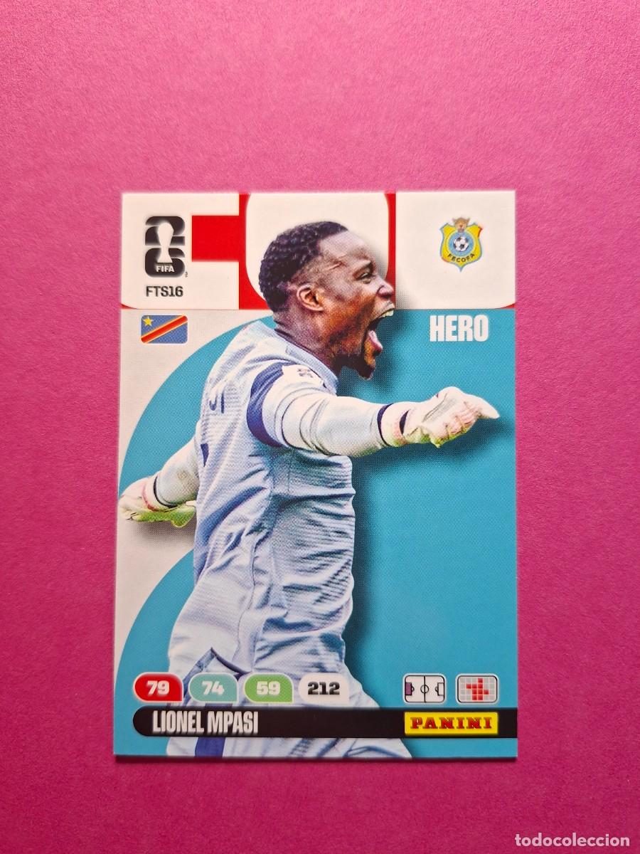 Cromos de f&uacute;tbol: FTS16 LIONEL MPASI CONGO UPDATE PANINI ADRENALYN FIFA WORLD CUP 26 MUNDIAL 2026