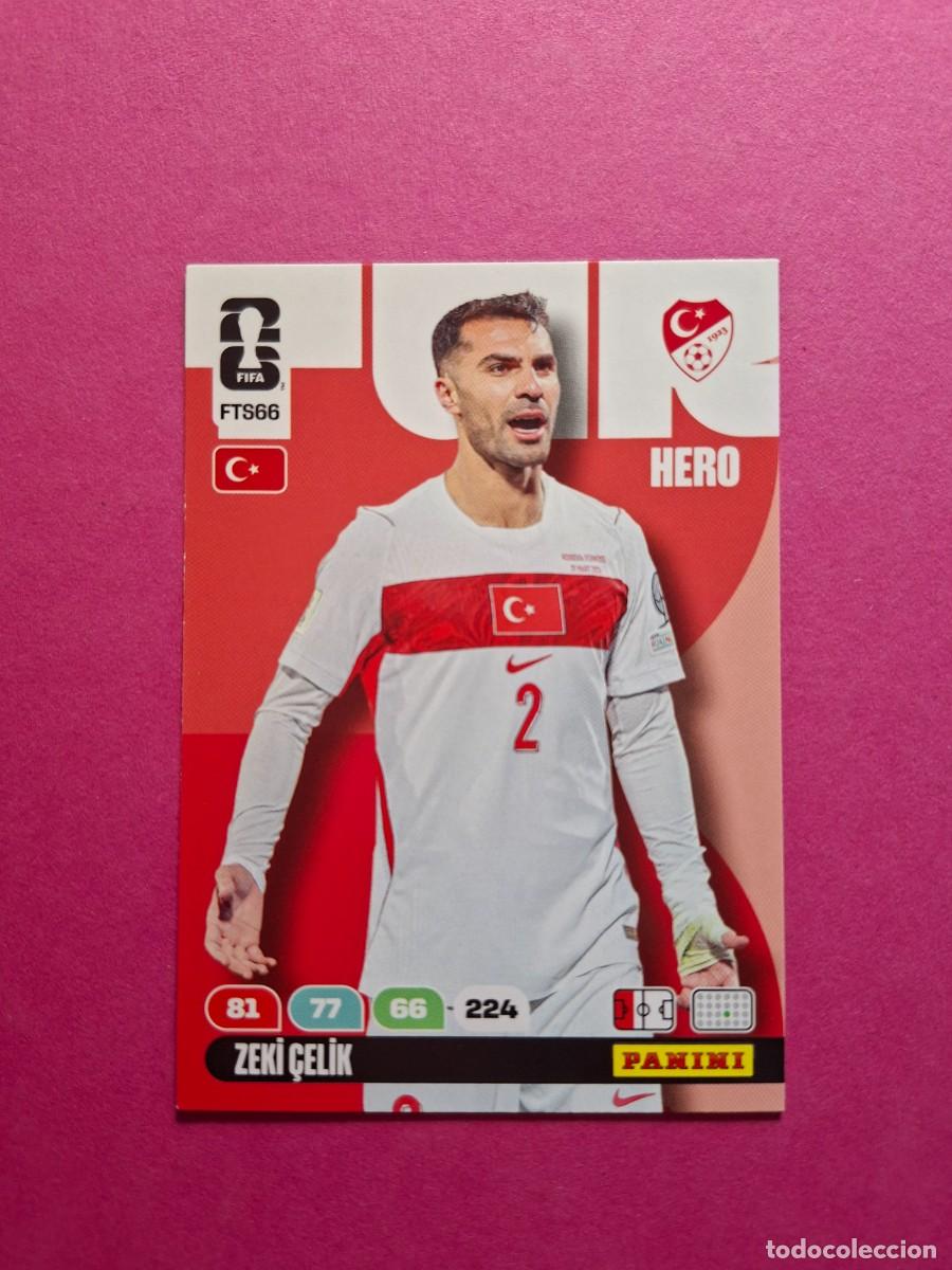 Cromos de f&uacute;tbol: FTS66 ZEKI &Ccedil;ELIK CELIK TURQUIA UPDATE PANINI ADRENALYN FIFA WORLD CUP 26 MUNDIAL 2026