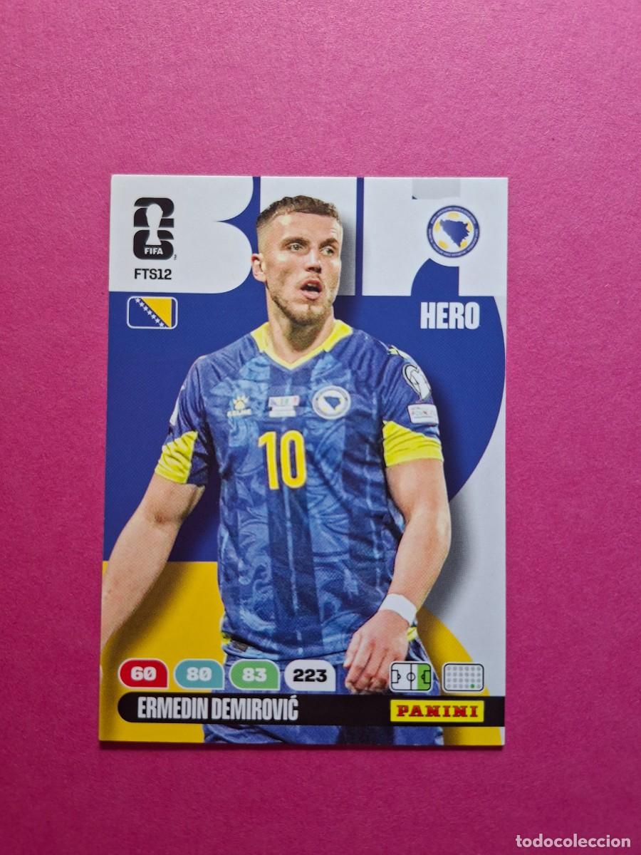 Cromos de f&uacute;tbol: FTS12 ERMEDIN DEMIROVIC BOSNIA HERZEGOVINA UPDATE PANINI ADRENALYN FIFA WORLD CUP 26 MUNDIAL 2026