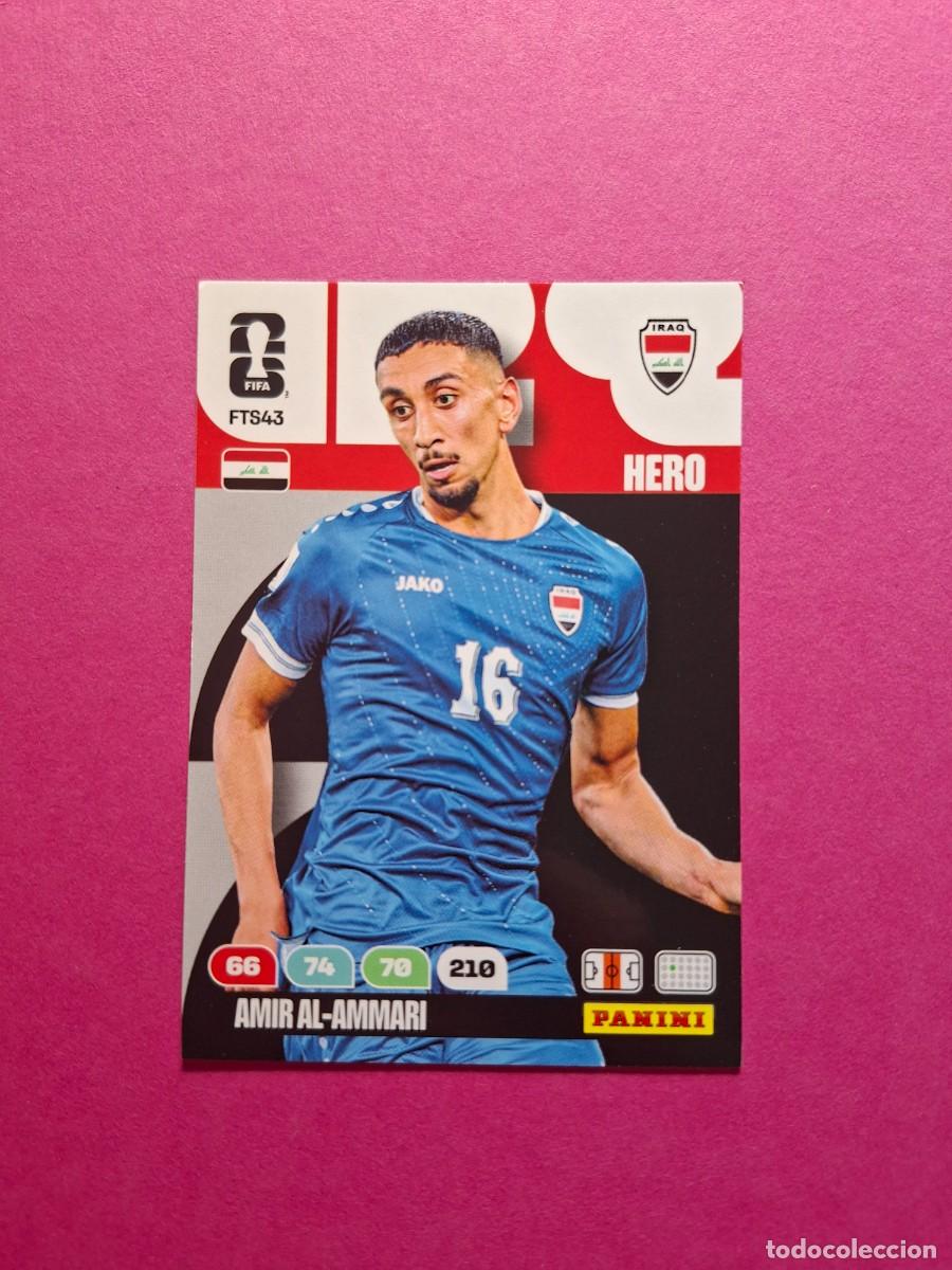Cromos de f&uacute;tbol: FTS43 AMIR AL-AMMARI AL AMMARI IRAQ IRAK UPDATE PANINI ADRENALYN FIFA WORLD CUP 26 MUNDIAL 2026
