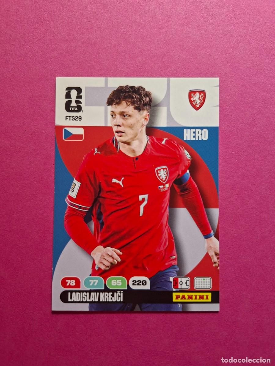 Cromos de f&uacute;tbol: FTS29 LADISLAV KREJCI REPUBLICA CHECA CHEQUIA UPDATE PANINI ADRENALYN FIFA WORLD CUP 26 MUNDIAL 2026