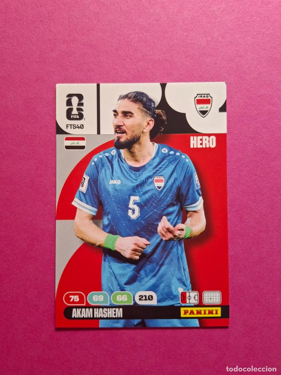 Cromos de f&uacute;tbol: FTS40 AKAM HASHEM IRAQ IRAK UPDATE PANINI ADRENALYN FIFA WORLD CUP 26 MUNDIAL 2026