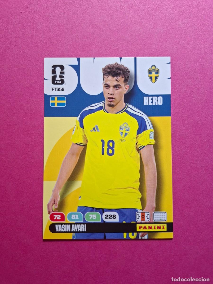 Cromos de f&uacute;tbol: FTS58 YASIN AYARI SUECIA SWEDEN UPDATE PANINI ADRENALYN FIFA WORLD CUP 26 MUNDIAL 2026