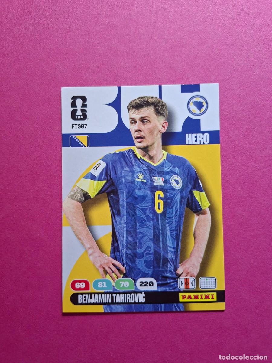 Cromos de f&uacute;tbol: FTS07 FTS7 BENJAMIN TAHIROVIC BOSNIA HERZEGOVINA UPDATE ADRENALYN FIFA WORLD CUP 26 MUNDIAL 2026