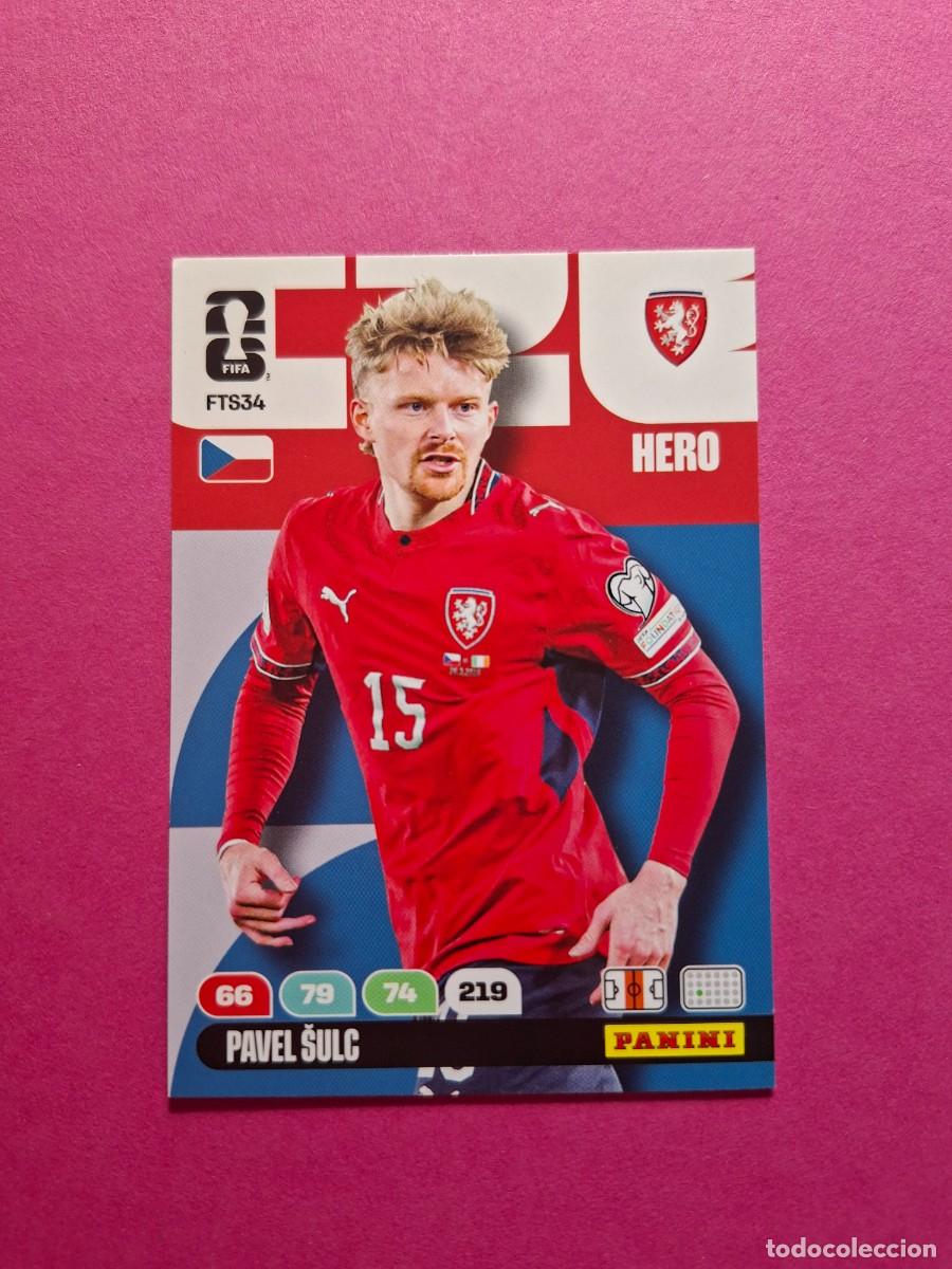 Cromos de f&uacute;tbol: FTS34 PAVEL SULC REPUBLICA CHECA CHEQUIA UPDATE PANINI ADRENALYN FIFA WORLD CUP 26 MUNDIAL 2026