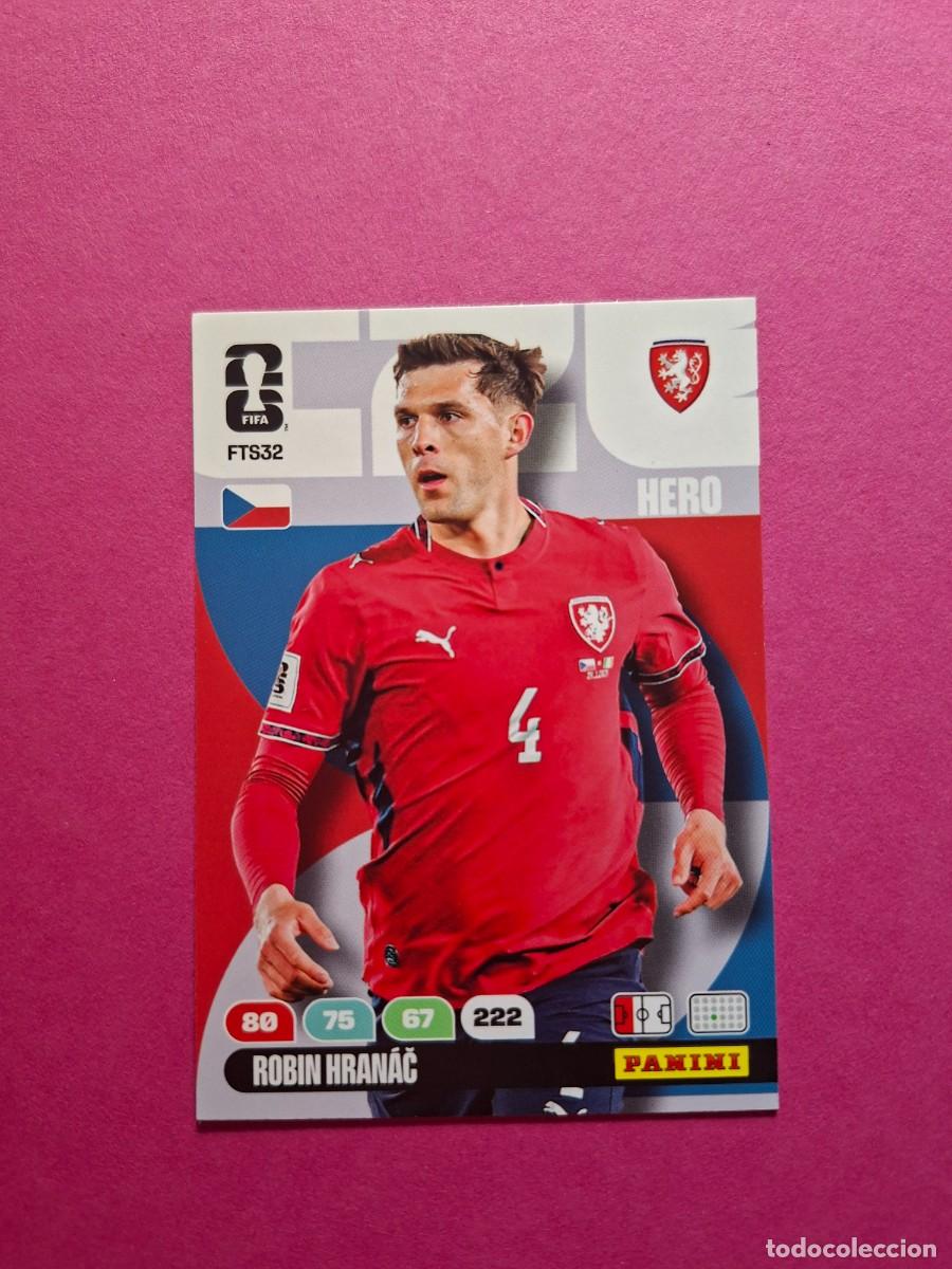 Cromos de f&uacute;tbol: FTS32 ROBIN HRANAC REPUBLICA CHECA CHEQUIA UPDATE PANINI ADRENALYN FIFA WORLD CUP 26 MUNDIAL 2026