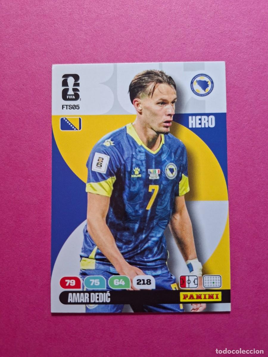 Cromos de f&uacute;tbol: FTS05 FTS5 AMAR DEDIC BOSNIA HERZEGOVINA UPDATE PANINI ADRENALYN FIFA WORLD CUP 26 MUNDIAL 2026
