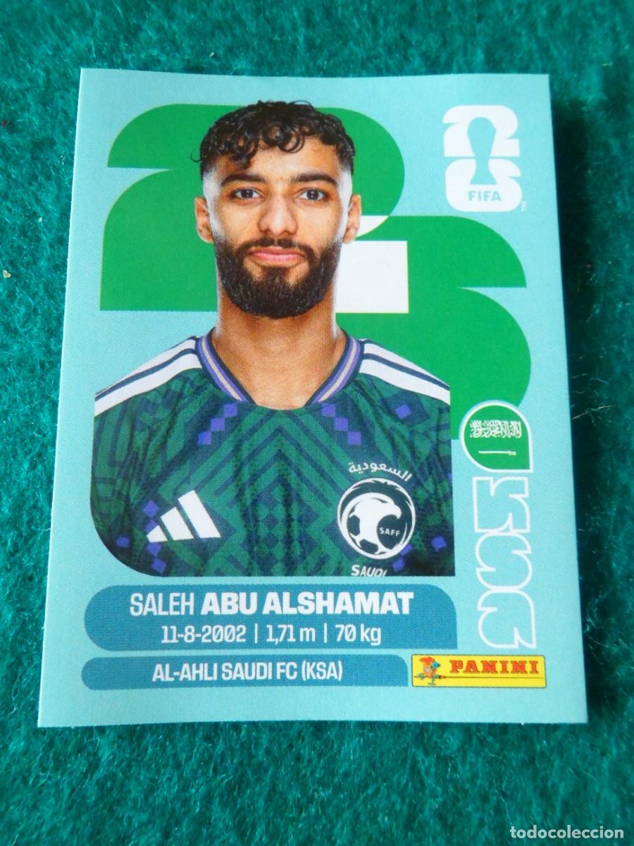 Cromos de f&uacute;tbol: CROMO FIFA WORLD CUP 2026. PANINI. SALEH ABU ALSHAMAT. KSA 14