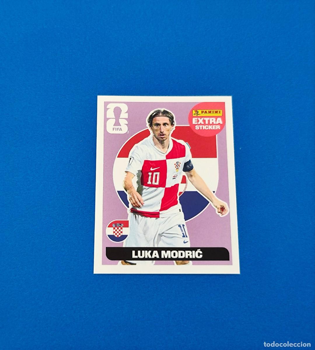 Figurine di Calcio: Panini FIFA World Cup Mundial 2026 Extra Sticker Base Modric Croacia