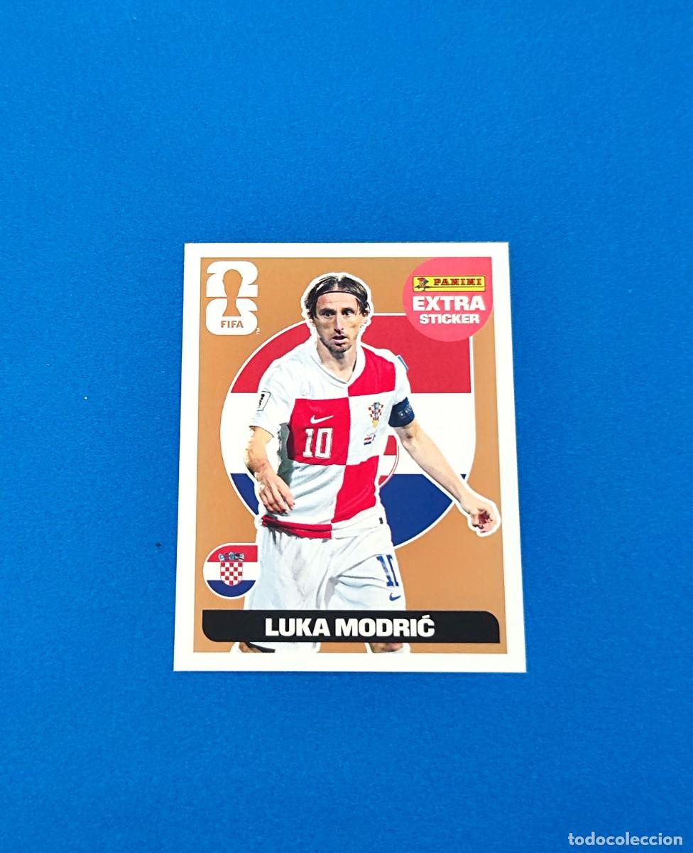 Figurine di Calcio: Panini FIFA World Cup Mundial 2026 Extra Sticker Bronce Modric Croacia