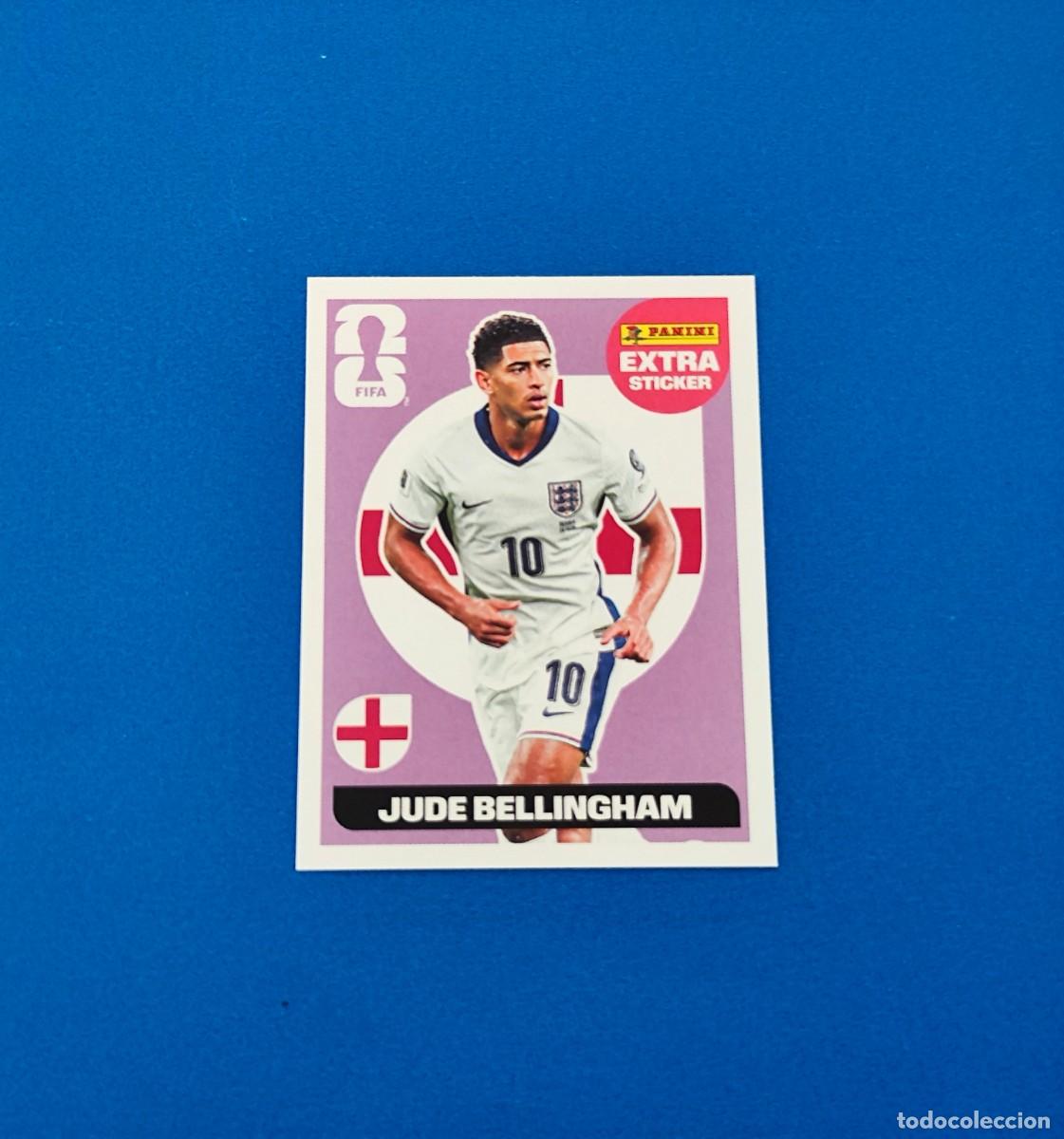 Cromos de f&uacute;tbol: Panini FIFA World Cup Mundial 2026 Extra Sticker Base Bellingham Inglaterra