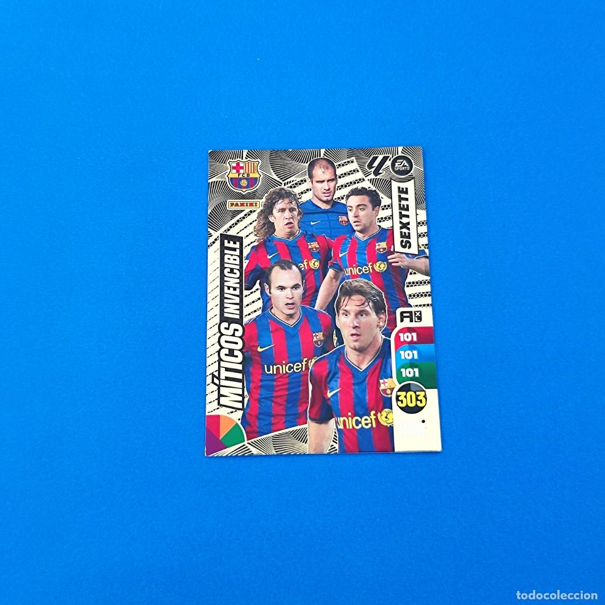 Figurine di Calcio: Adrenalyn 2024 2025 / 24 25 M&iacute;ticos Invencible Sextete Barcelona