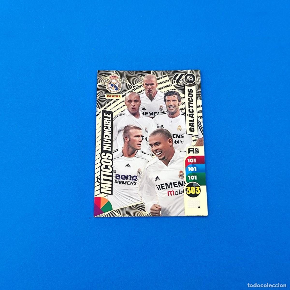 Figurine di Calcio: Adrenalyn 2024 2025 / 24 25 M&iacute;ticos Invencible Gal&aacute;cticos Real Madrid