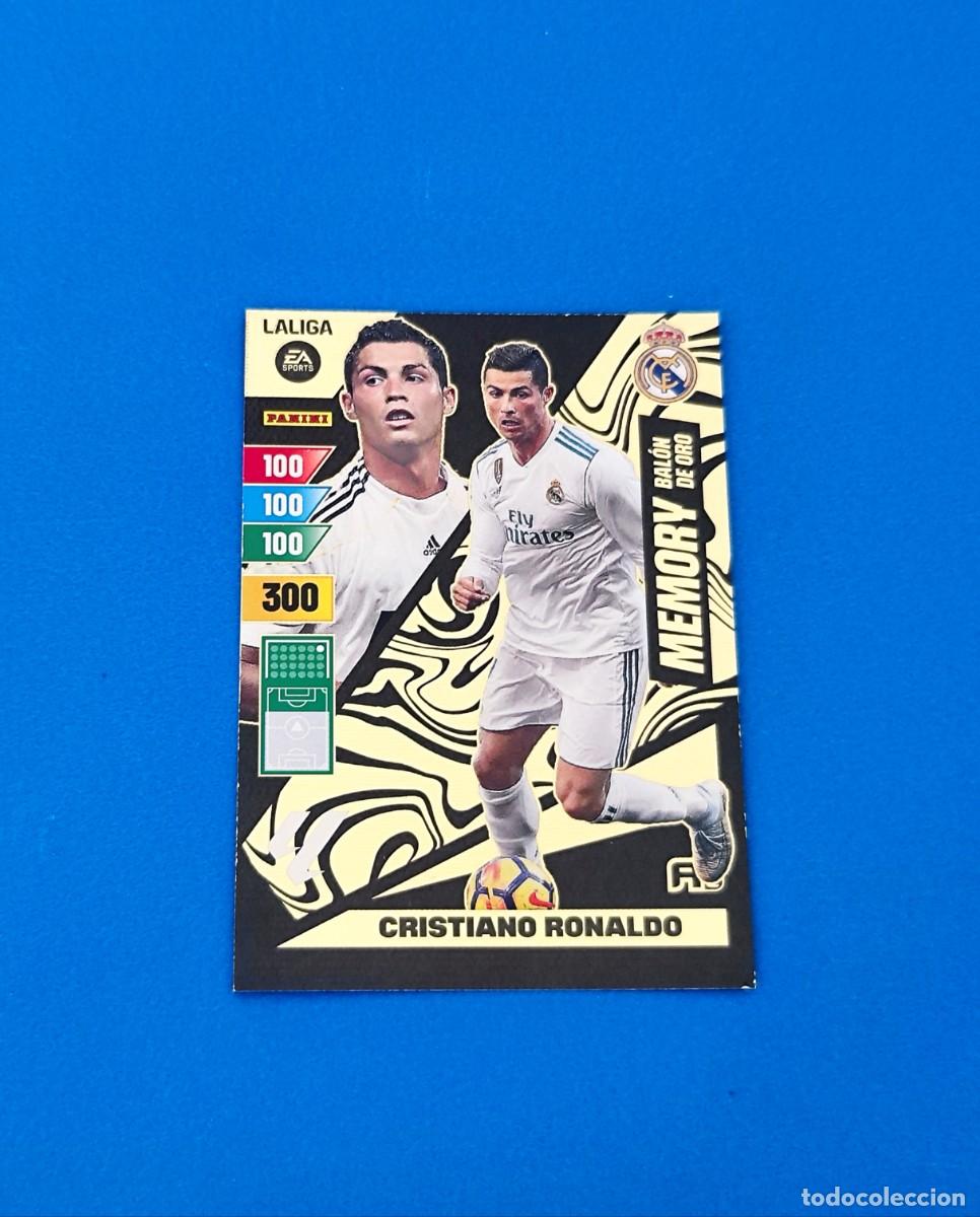 Cromos de f&uacute;tbol: Adrenalyn 2023 2024 / 23 24 Memory Bal&oacute;n de Oro Cristiano Ronaldo Real Madrid
