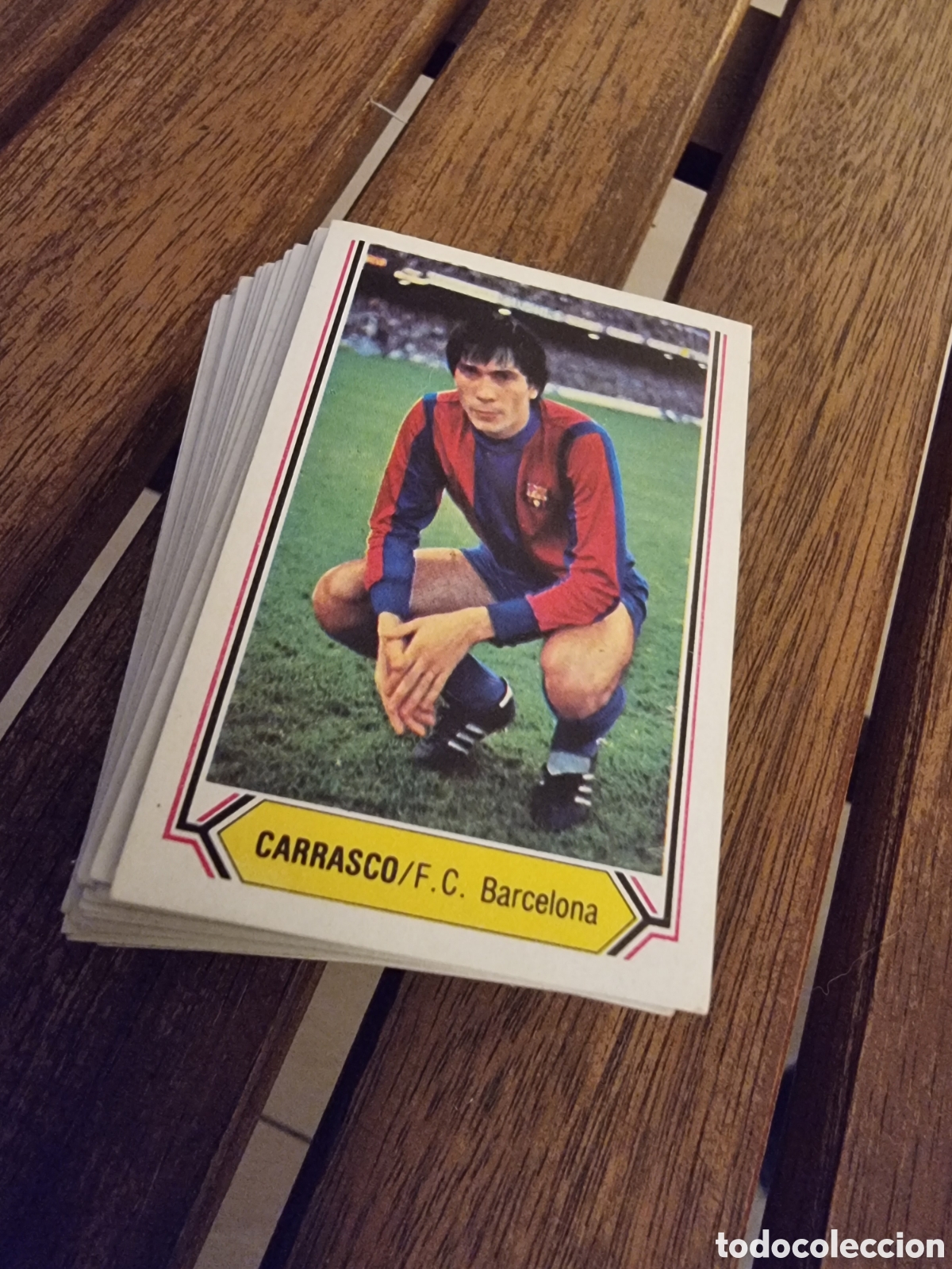 Cromos de f&uacute;tbol: Lote de 66 cromos Liga Este 80/81 NUNCA PEGADOS