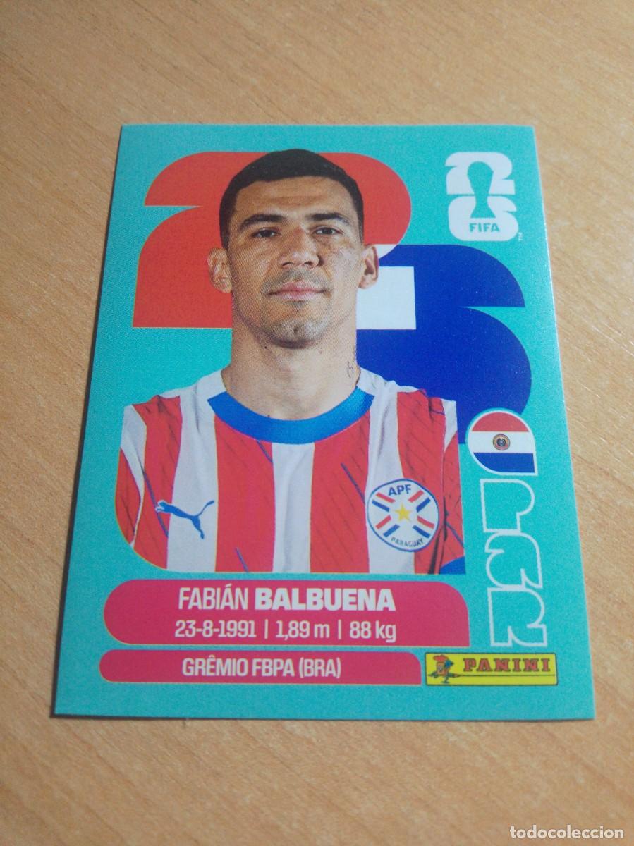 Cartes &agrave; collectionner de Football: PAR 5 BALBUENA PARAGUAY MUNDIAL FIFA WORLD CUP 2026 26 PANINI STICKERS NUEVO